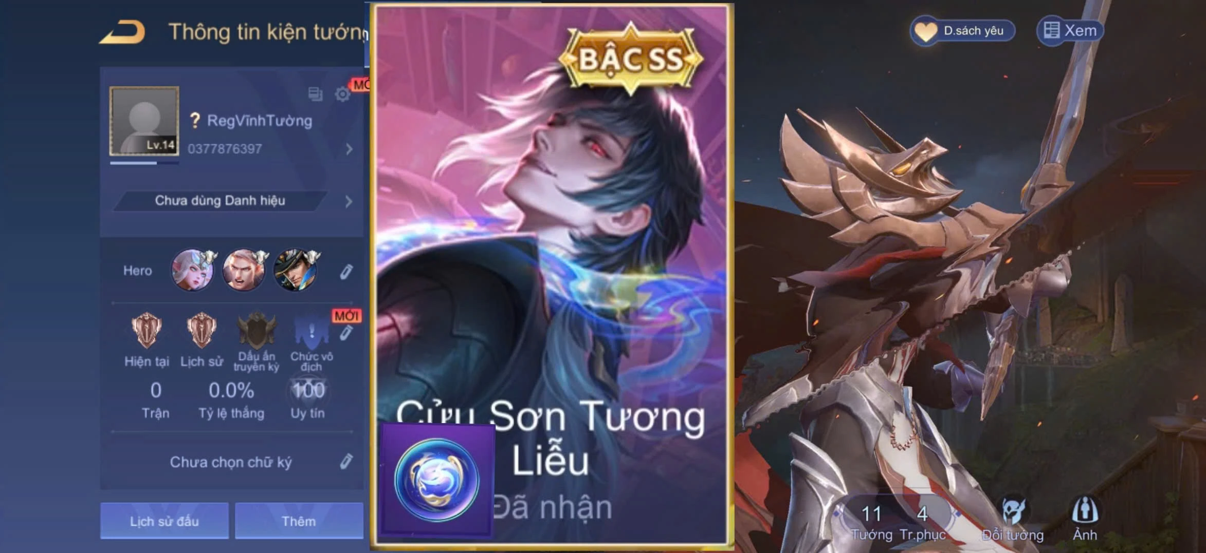 Reg Paine Cửu Sơn Tương Liễu